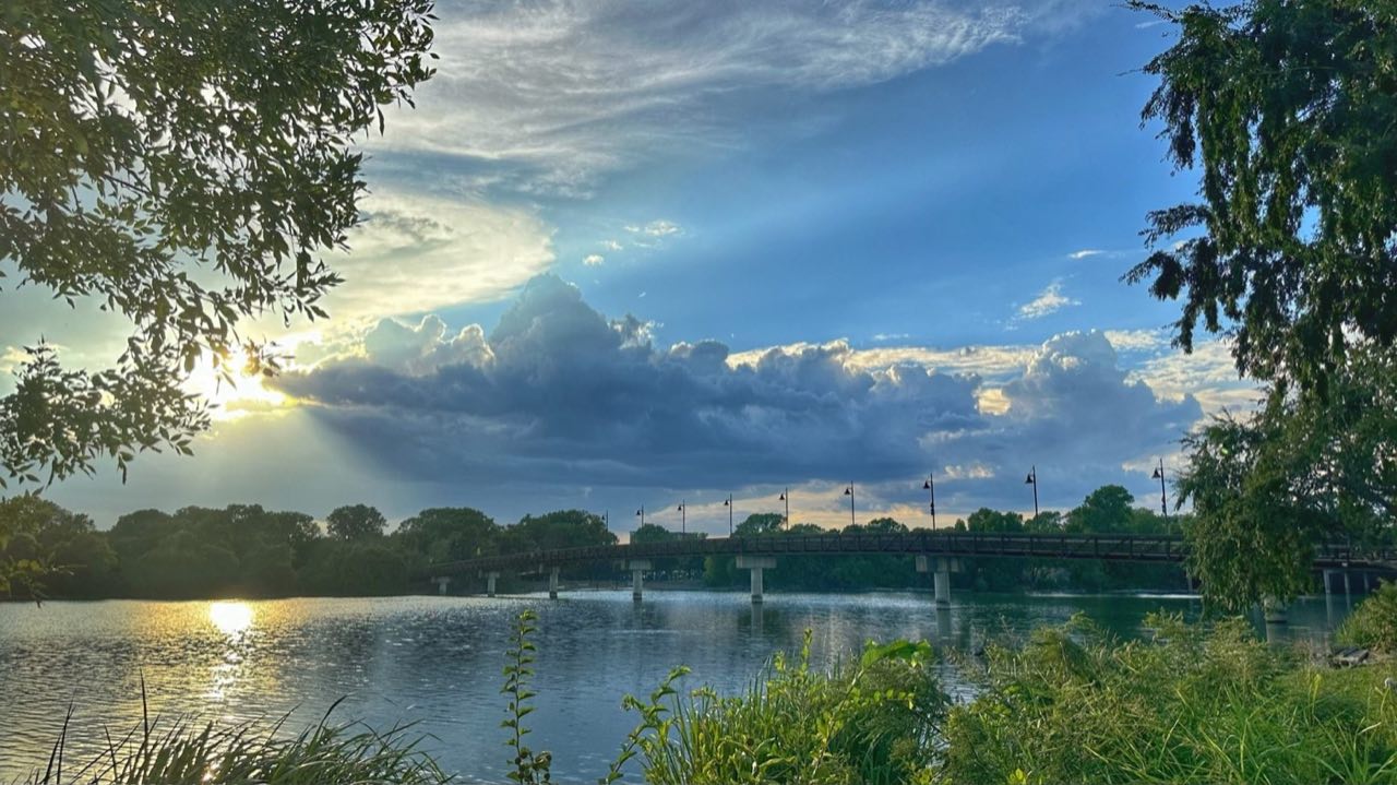Lakewood neighborhood view near White Rock Lake