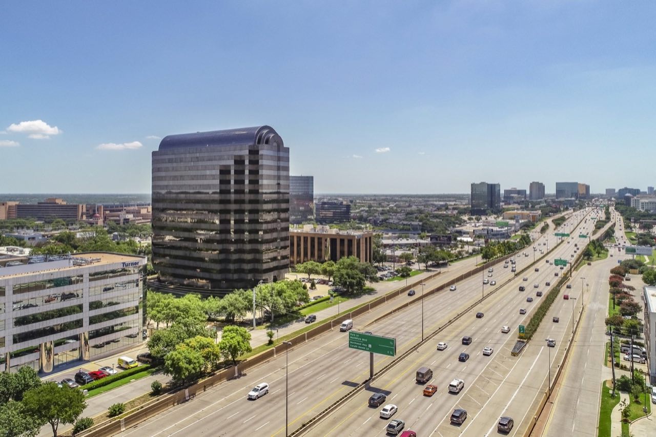 North Dallas residential area view